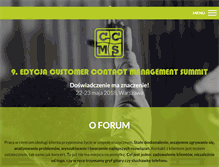 Tablet Screenshot of forum-ccms.com